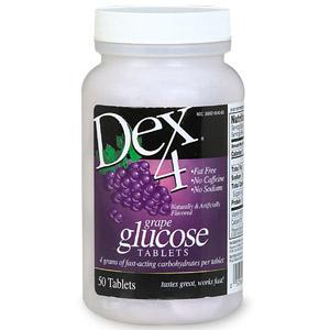 Marca DEX4 de tabletas de glucosa